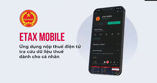 Hướng dẫn cài đặt ứng dụng và đăng ký tài khoản thuế điện tử trên eTax Mobile